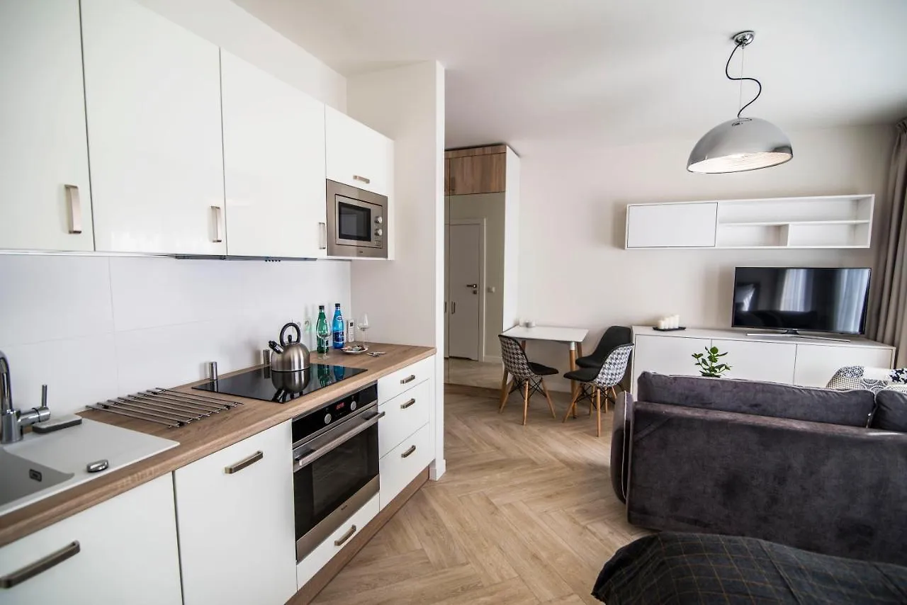 לינה וארוחת בוקר פוזנן Apartamenty Dominikanska 9